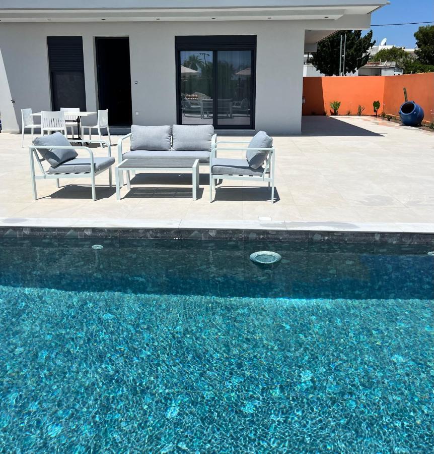 Cora May Central Villa With Private Pool 200M To The Beach Faliraki Exterior foto