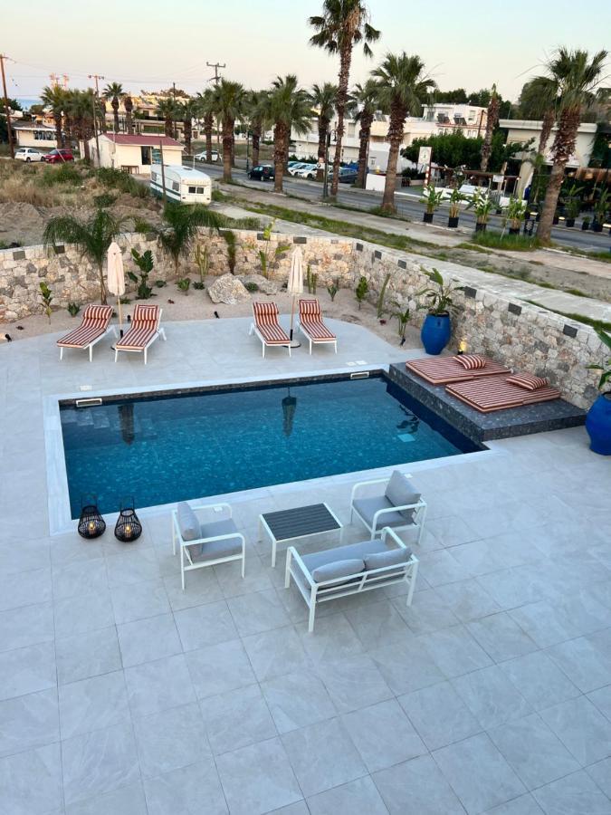 Cora May Central Villa With Private Pool 200M To The Beach Faliraki Exterior foto